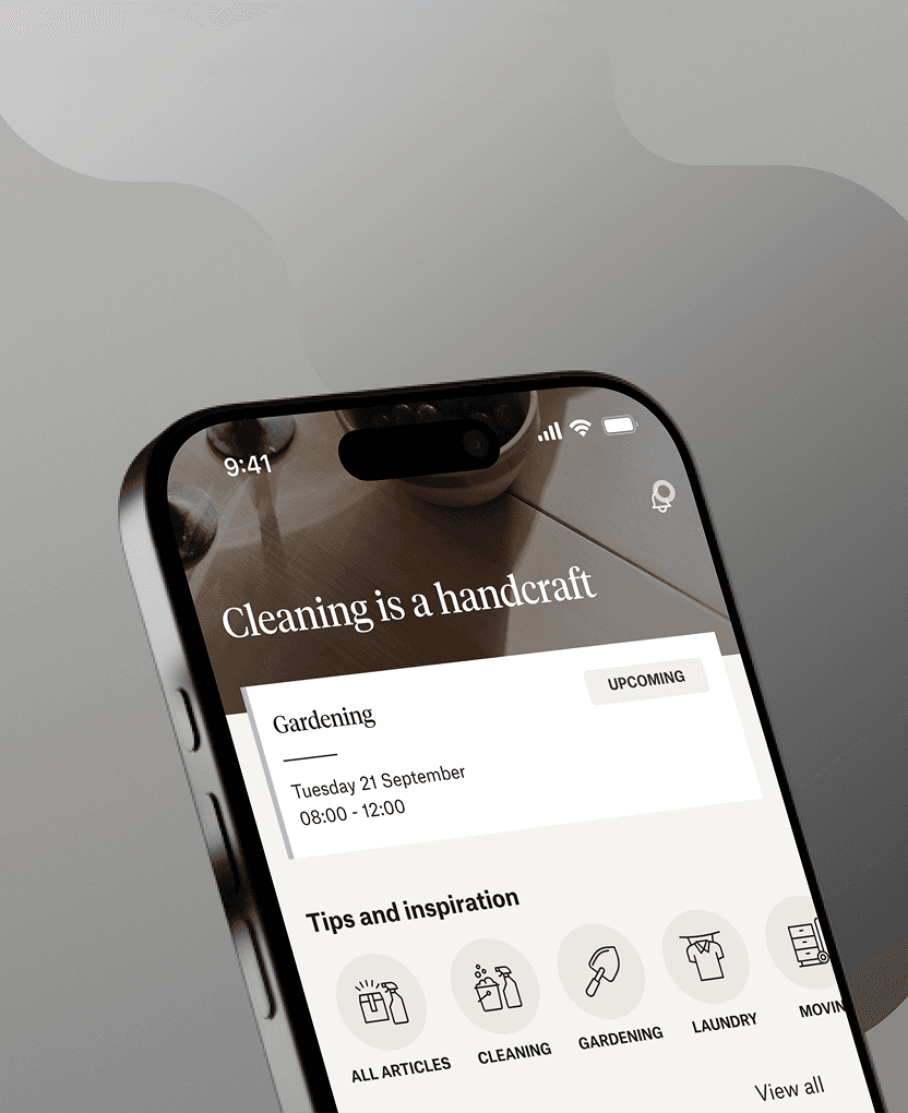 Modern smartphone displaying intuitive mobile app interface design with clean user experience elements